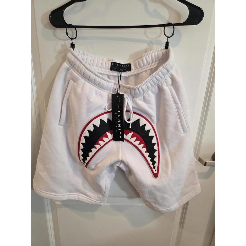 NWT Eternity BC/AD Shark Mouth Shorts Sz S